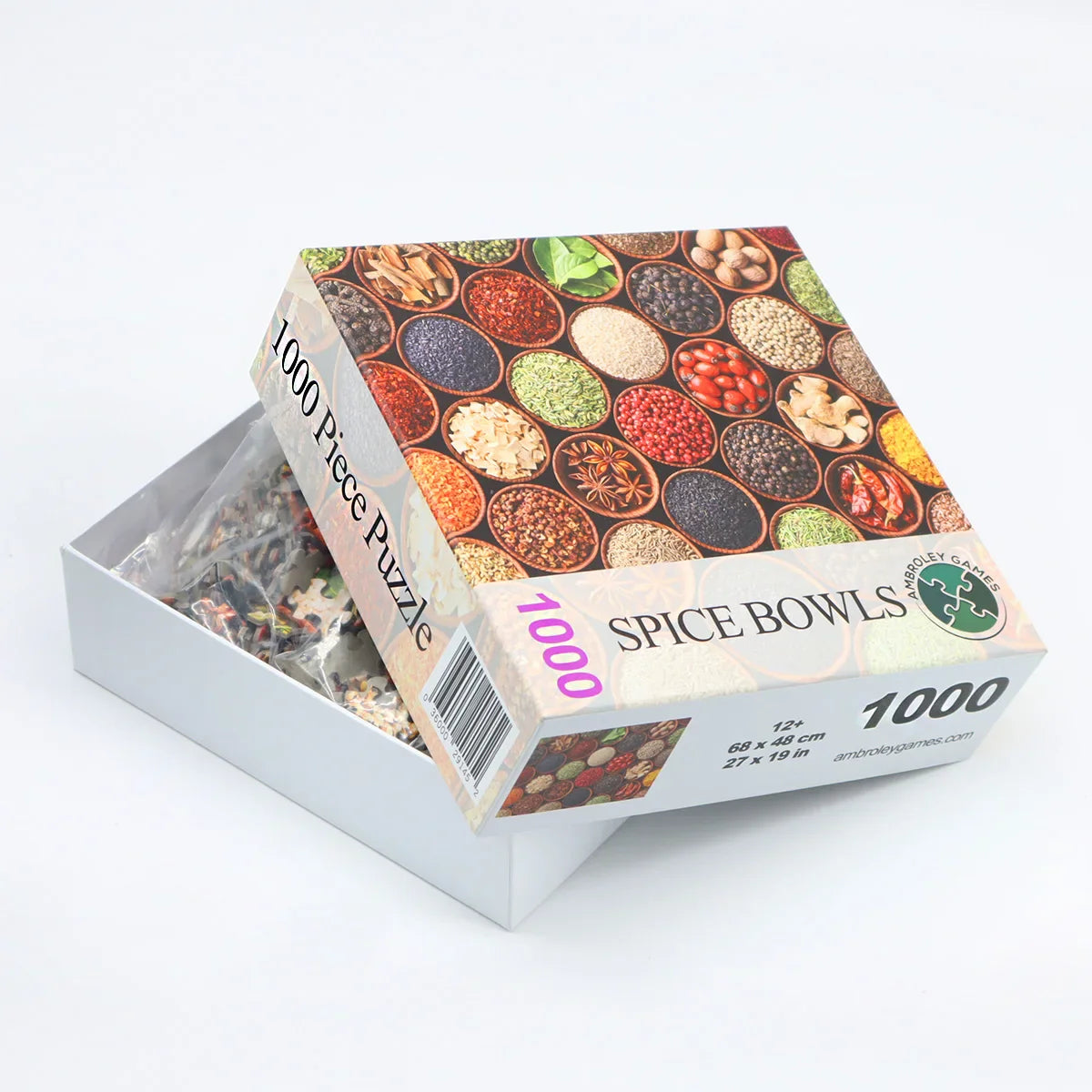Dongguan Factory Wholesale Custom Printable 1000 Pieces Die Cut Paper Cardboard Jigsaw Puzzle for Adult Promotion Gift