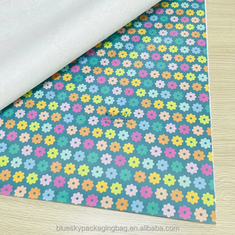 Premium Gift Wrapping Paper Rolls, Kraft & Glossy Paper for Birthday/Christmas/Party, 20x300cm, Custom Printing Available