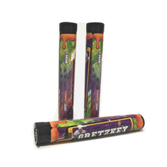 Customized 1 Gram King Size 120mm 125mm Child Proof Squeeze Pop Top Pre Packaging Tubes Packing Container Flower Plastic Tube