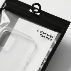 Pet Laminated Ziplock Phone Case PE Clear Waterproof Iphone 17 Mobile Cellphone Packaging Bag With Window