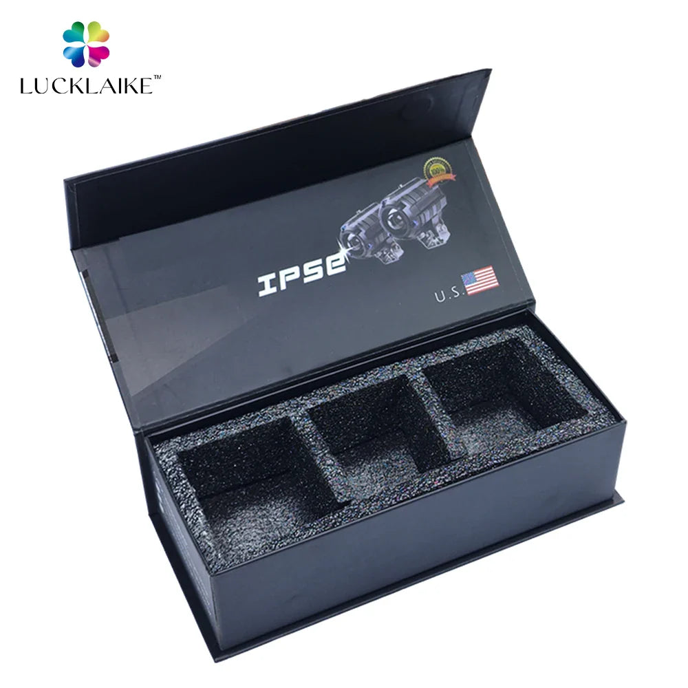 Custom Logo Premium Gift Box Luxury Large Package Cardboard Paper Hoodie Shoes Clothes Magnetic Packaging Box With Handle