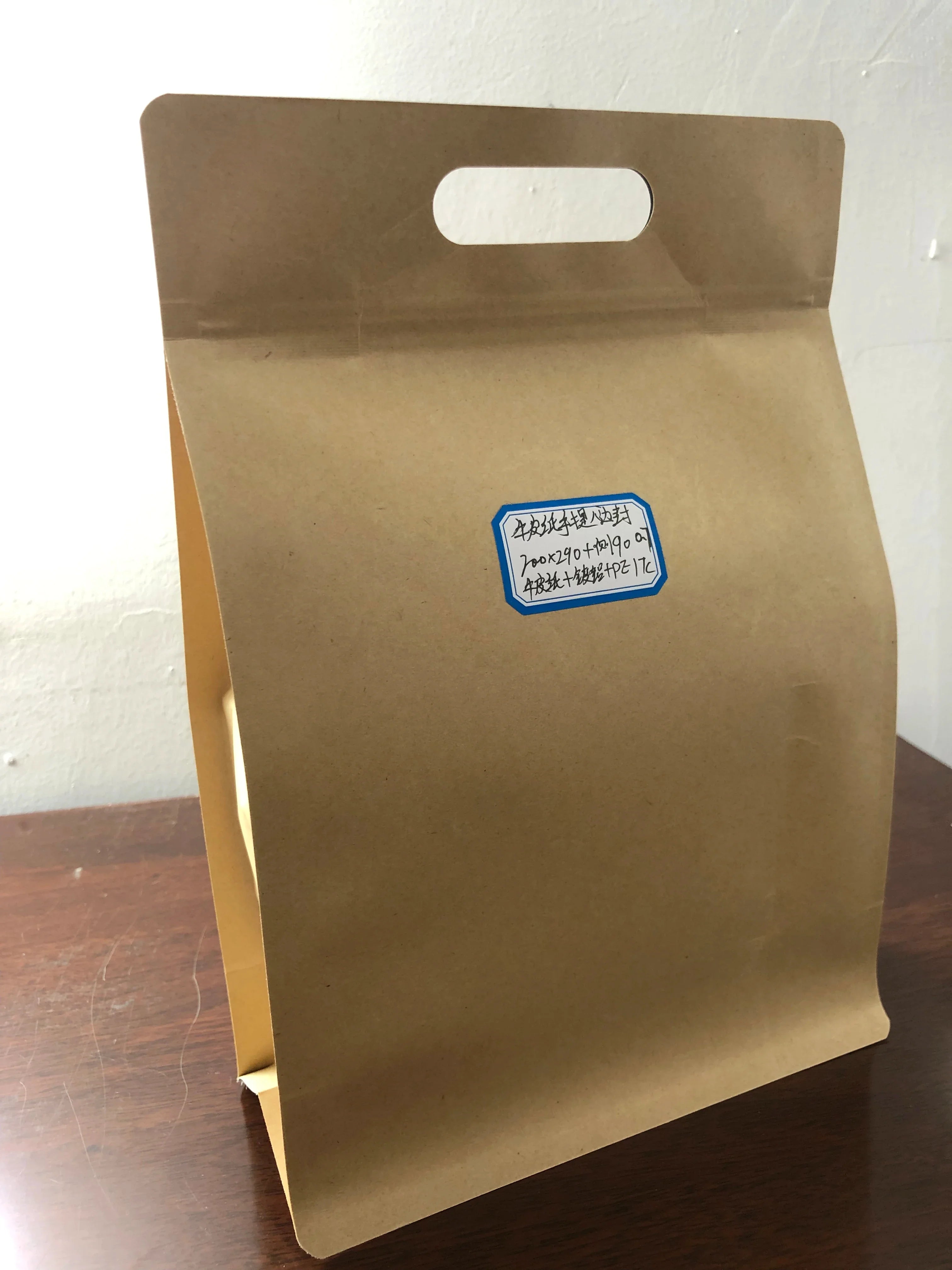 Digital Stand up Pouch Printing Reusable Easy Tear Dried Fruit Food Plated Window Mylar Pouches Package