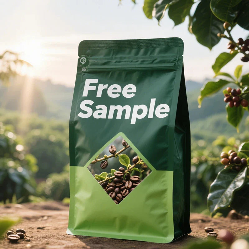 PET Plastic Food Grade Cafe Bean 1lb Tea Coffee Pouches With Air Release Foil Pouches