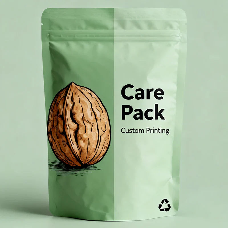 Wholesale Self-sealing Zip for Dry Fruits PE Plastic Bags Compostable Moisture Proof Snack Smell Proof Mylar Bag