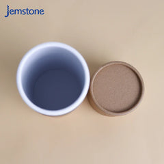 Wholesale Free Design Empty Custom Color Biodegradable Paper Tea Box Kraft Tube for Food Tea Cylinder Round Paper Packaging