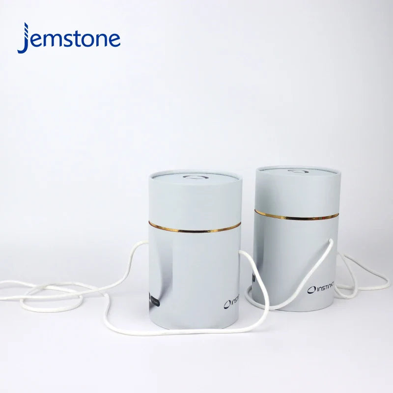 Custom Printed Luxury Food Cylinder Round Cardboard Gift Box Kraft Cloth Scarves Paper Tube Packaging with Cord