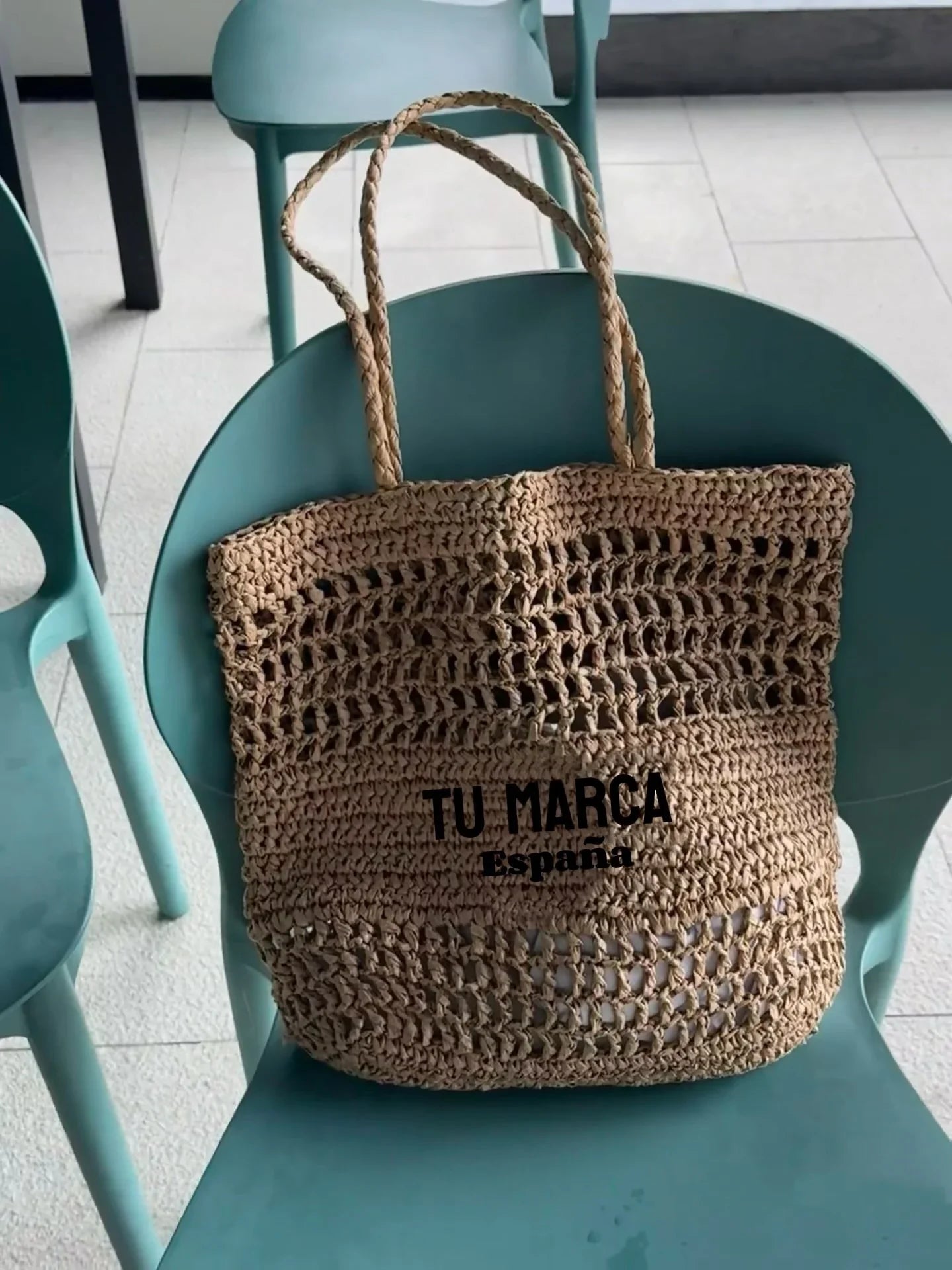 Summer Handwoven Straw Beach Tote Bag Single Shoulder Netted Mesh Handbag for Women Eco-Friendly&Fashionable Vacation Tote