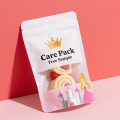 Plastic Food Seal with clear Window 3.5g 7g 14g Laminated Plain Candy Cookie Compostable Zipper Bag for Food