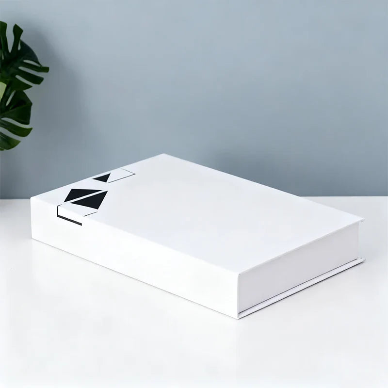 Paper Cardboard Book Shape Faux Books for Decoration Hollow Rigid Gift Coffee Table Bookshelf Decor Hard Rigid Box