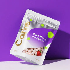 Plastic Food Seal with clear Window 3.5g 7g 14g Laminated Plain Candy Cookie Compostable Zipper Bag for Food