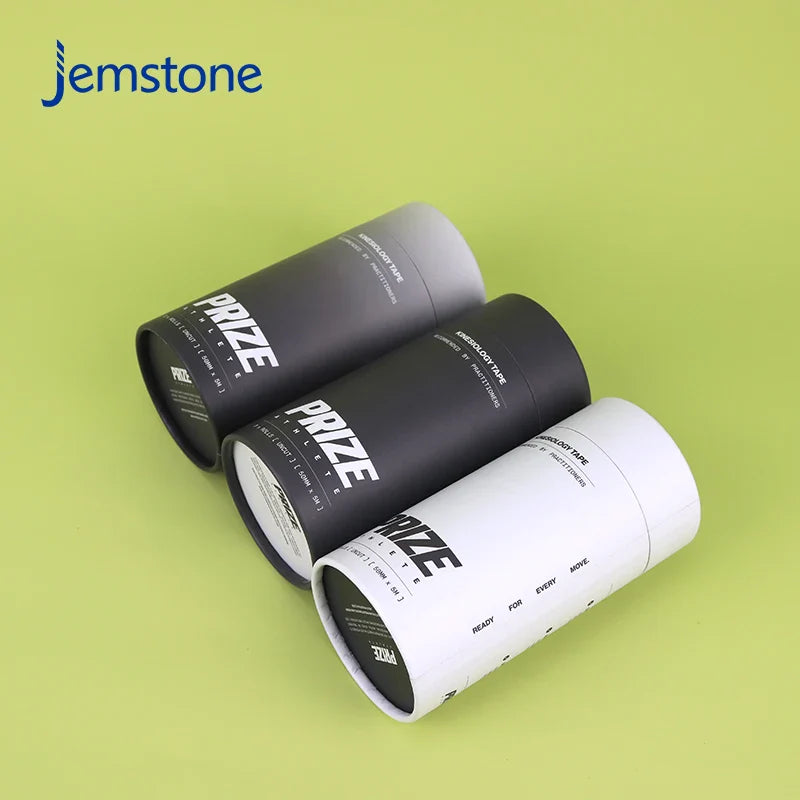 Custom Logo Eco-Friendly Kraft Clothing Scarf Cardboard Tube Prize Cylinder Packaging Luxury Round Sports Tape Paper Tube
