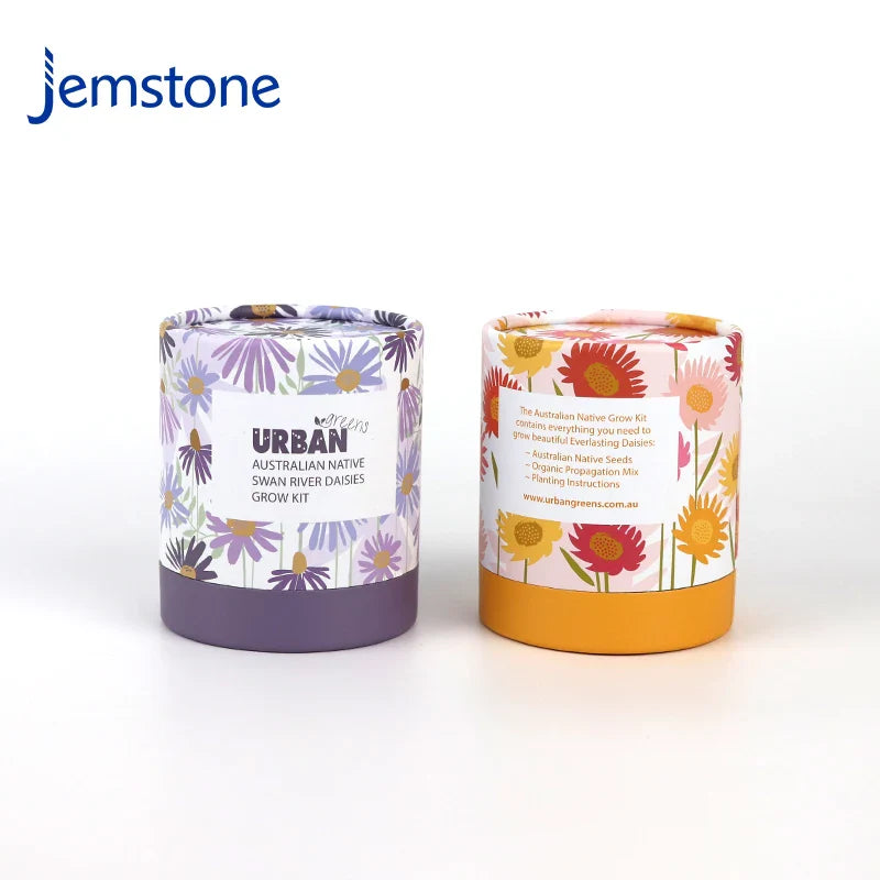 Printed Eco-Friendly Round Box Tube Packaging Pet Food Packaging Paper Tube Kraft Cardboard Tea Coffee Paper Tube for Loose