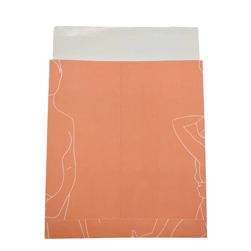 Custom Print White Craft 100% Recyclable Delivery Padded Shipping Mail Bags Luxury Kraft Packaging Paper Envelopes for Clothes
