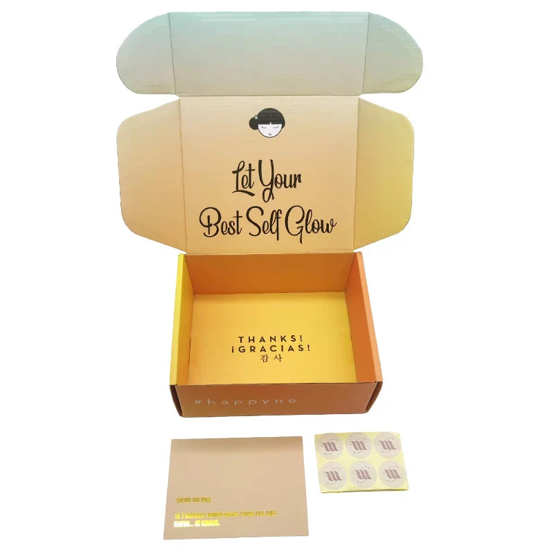 Custom Scatola Per Pacchi Personalizzate Branded Black Mailing Shipping Corrugated Verpackung Emballage Carton Underwear Box