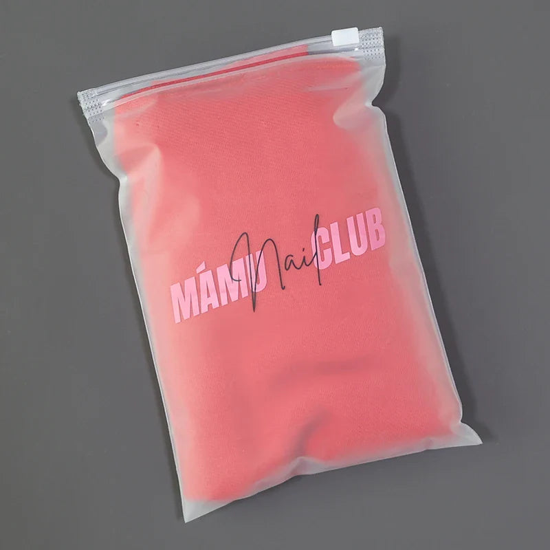 Custom Biodegradable Plastic Clothing Packaging Bags for Packaging Shipping Zipper Bag with Own logo Zip Bag