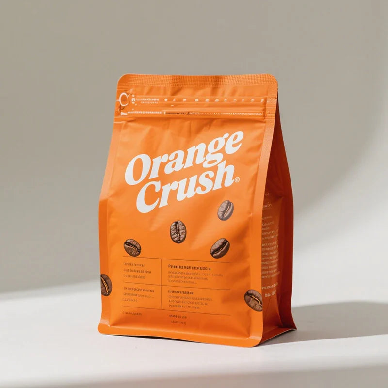 Wholesale Coffee Bean Drip Coffee Bags 100g-1000g 12OZ Foil Flat Bottom Pouches With Valve and Zipper