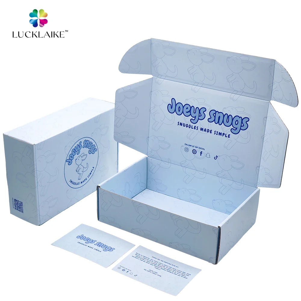Custom Printing Recycled Hot Pink Mailers Box Printing Paper Packing Delivery Box Packaging Private Label Shipping Boxes