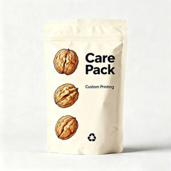 Customized Plastic Food Seal Foil Pouches for Snack Flexible PLA Materials Dried Fruit Zipper Nut Biscuit Packaging Bags