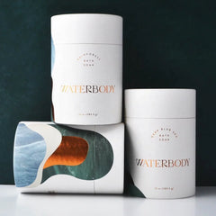 Eco Friendly Modern Cosmetic Custom Printed Dropper Bottle Packaging Box Push Paper Tube for Essential Oil