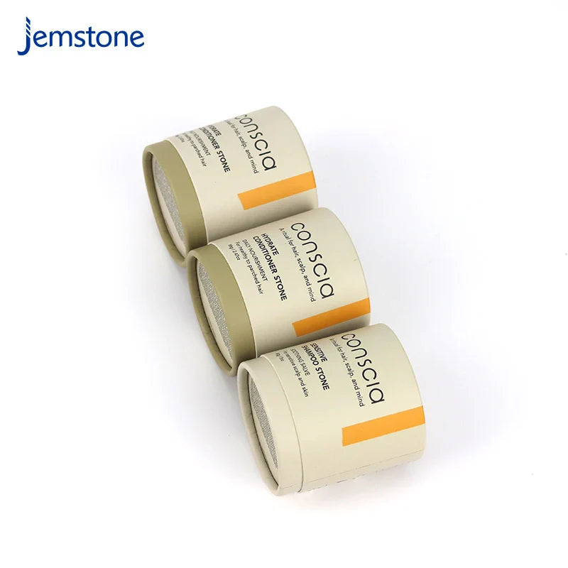 Custom Luxury Essential Oil Tube Gift Box Cardboard Tube Kraft  Perfume Bottle Cylinder Packaging Paper Tube for Cosmetic