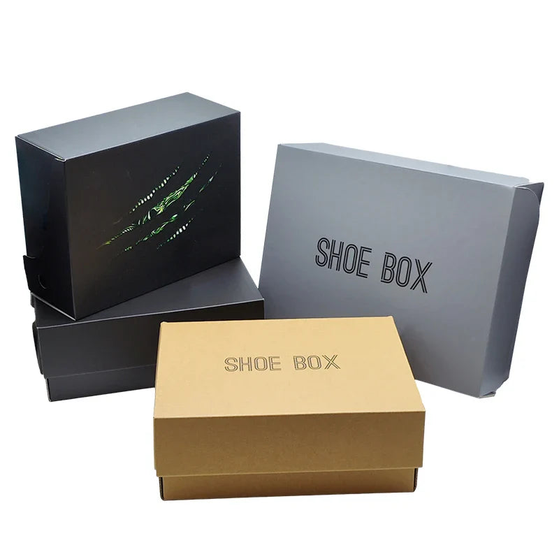 Custom Shoe Box Packaging Boite Cadeau Private Packaging Box Shipping Supply Gift Box for Dress