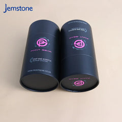 Printing Paper Gift Round Tea Tube Gift Paper Packaging Box Paper Box Cylinder Packaging Box for Beauty Blender