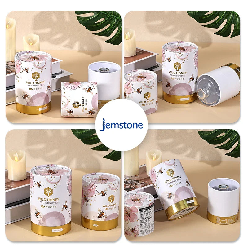 High Quality Cosmetics Cylinder Tube Box Cardboard Candle Paper Tube Gift Packaging
