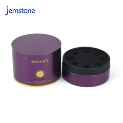 Factory Custom Luxury Kraft Cardboard Cosmetic Box Paper Tube Skincare Essential Oil Perfume Bottle Cylinder Packaging
