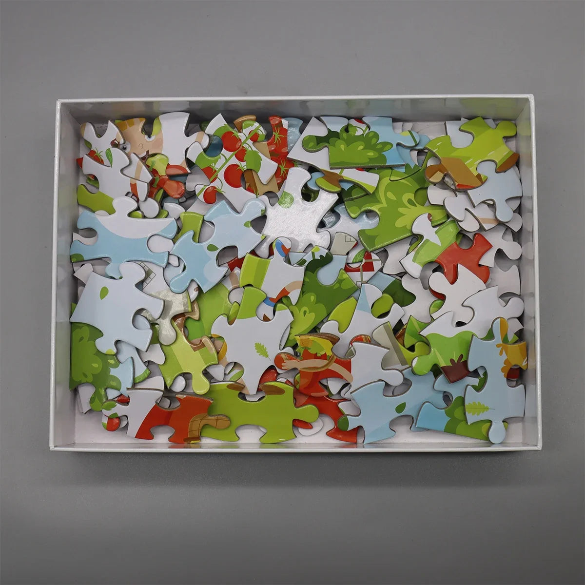 OEM Custom 100-Piece Jigsaw Puzzle Excellent Paper DIY Toy for Childhood Games Factory Direct