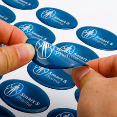 Transparent Clear Silicone Sticker Sheet Waterproof Crystal Labels Custom Phone Promotional 3d Gel Epoxy Dome Stickers with Logo