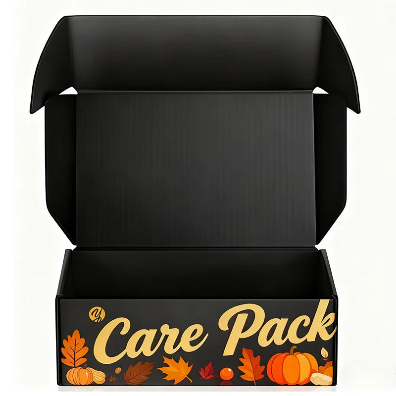 Mailers Paper Box Thanks Giving Day Corrugated Carton Aircraft Airplane Folding Rigid Hard Mailer Shipping Boxes