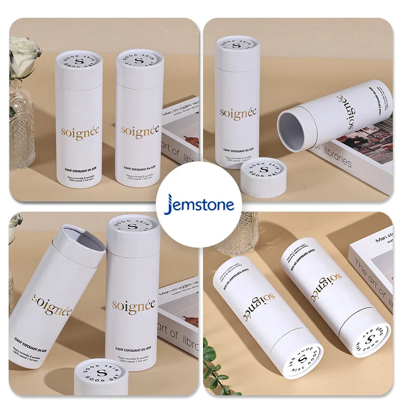 Custom Luxury   Bottles  Twist up  Cardboard Tube  Product    Kraft Round Push up Paper Tube Box Packaging