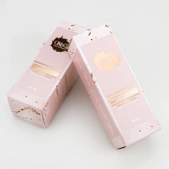 Custom Gold Foil Paperboard Cosmetic Package Folding Cartons Box Full Color Digital Print Packaging Boxes for Skin Care