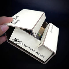 Recyclable Handmade Jewelry Gift Drawer Box Luxury Paper Board Jewelry Assemble Drawer Box