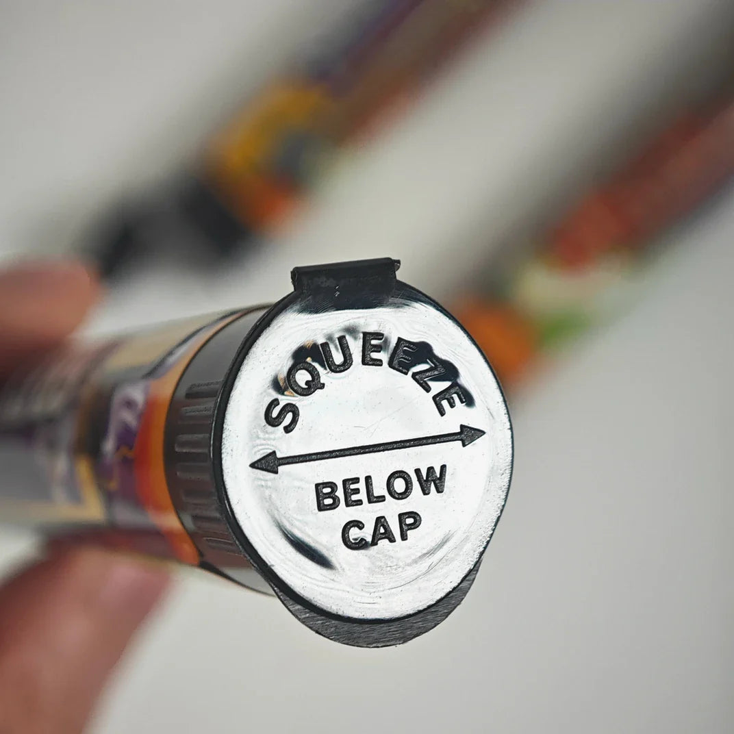 Customized 1 Gram King Size 120mm 125mm Child Proof Squeeze Pop Top Pre Packaging Tubes Packing Container Flower Plastic Tube