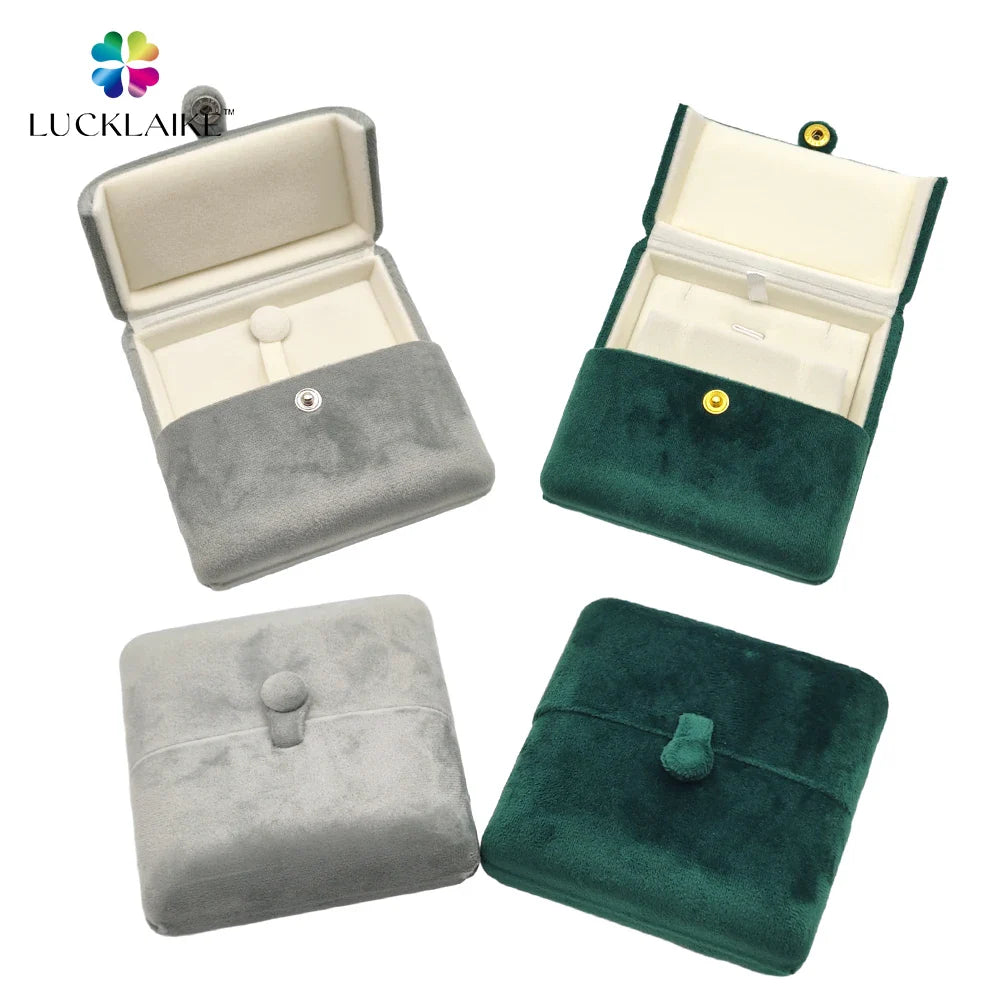 Custom Made logo Luxury Black Gift Cardboard Magnet Cotton Filled Package Paper Ring Velvet Jewelry Box Packaging with logo