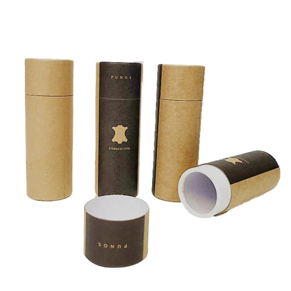 Eco Friendly Lip Balm Deodorant Stick Lipbalm Deodorant Cream Container Packaging Kraft Cosmetics Tube Package