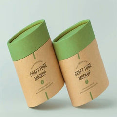 Custom Logo Eco Friendly Large Cardboard Cylinder Container Paper Tube for Clothing T Shirt Sock Scarf Packaging