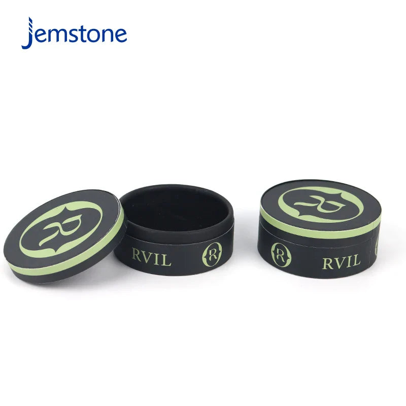 Custom Kraft Straight Edge Cylinder Paper Tube for Cosmetic Powder Essential Oil Made Cardboard Durable Eco-Friendly Packaging