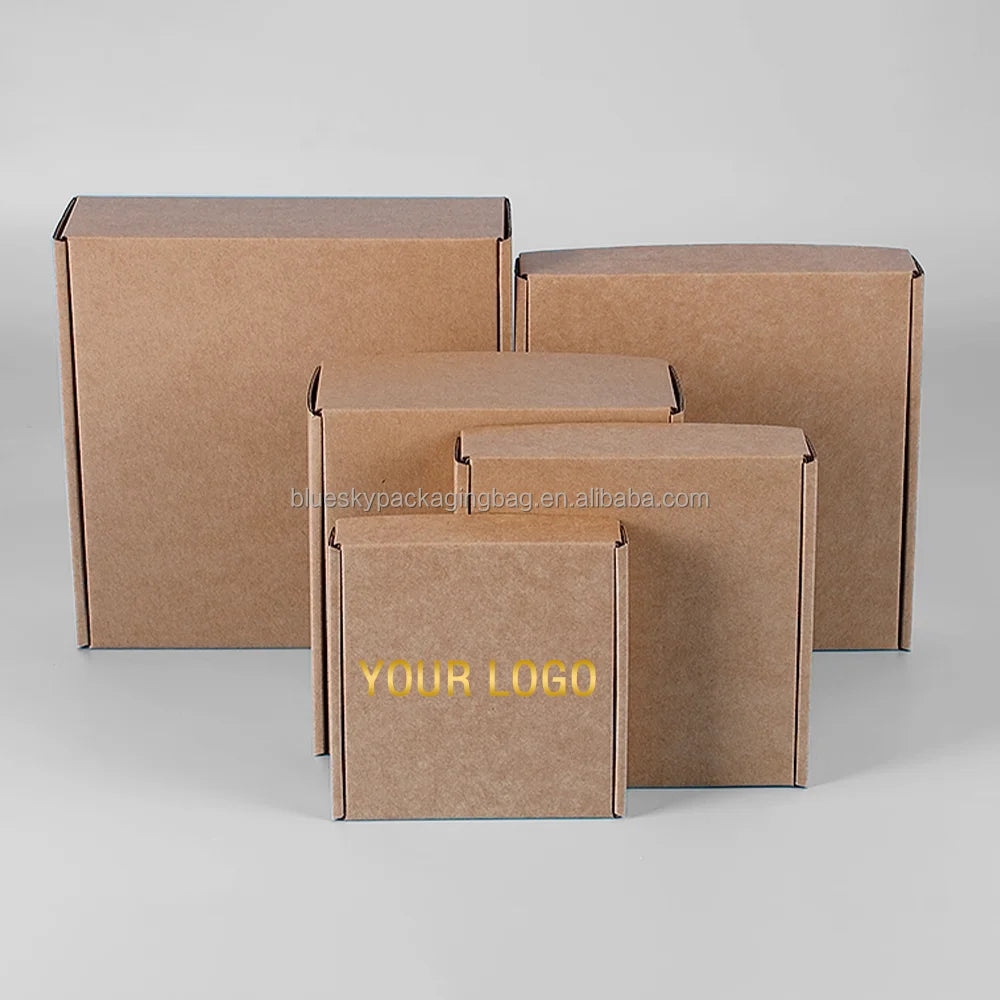 Custom Logo Recyclable Matt Lamination Pink Small Batch Colored Airplane Boxes for Clothing and Gift Packaging