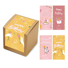 Custom Print Luxury Thank You Sticker Texture Paper Gift Bag Food Shipping Packing Box Seal Label Logo Sticker for Packing Boxes