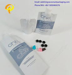 Customized Reusable Food Spout Pouch Bag for Shampoo Plastic Packaging Dish Washing Liquid Bag Spout Pouch