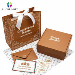 Customize Boxes Packaging Unique Christmas Delivery Corrugated Cardboard Package Gift Boxes for Present Christmas