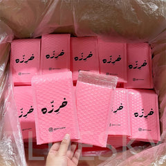 Eco-Friendly Recyclable Bubble Bags - Biodegradable Air Bubble Wrapping Bag for Green Packaging