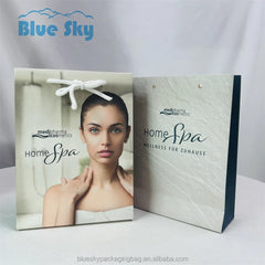 High-Quality Full-Color Printed Paper Bags,Full-Coverage CMYK Printing on Recycled Kraft/Coated Paper Bag for Retail Stores