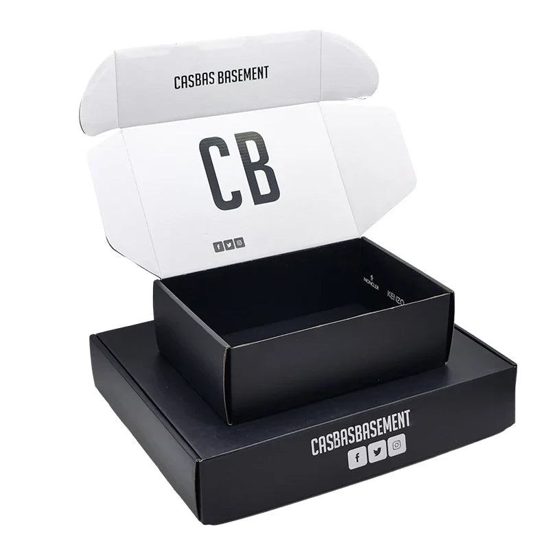 Wholesale T-shirt Clothing Private Label Graduation Paper Shipping Mailer Boxes Custom logo Cardboard Boxes for Packaging