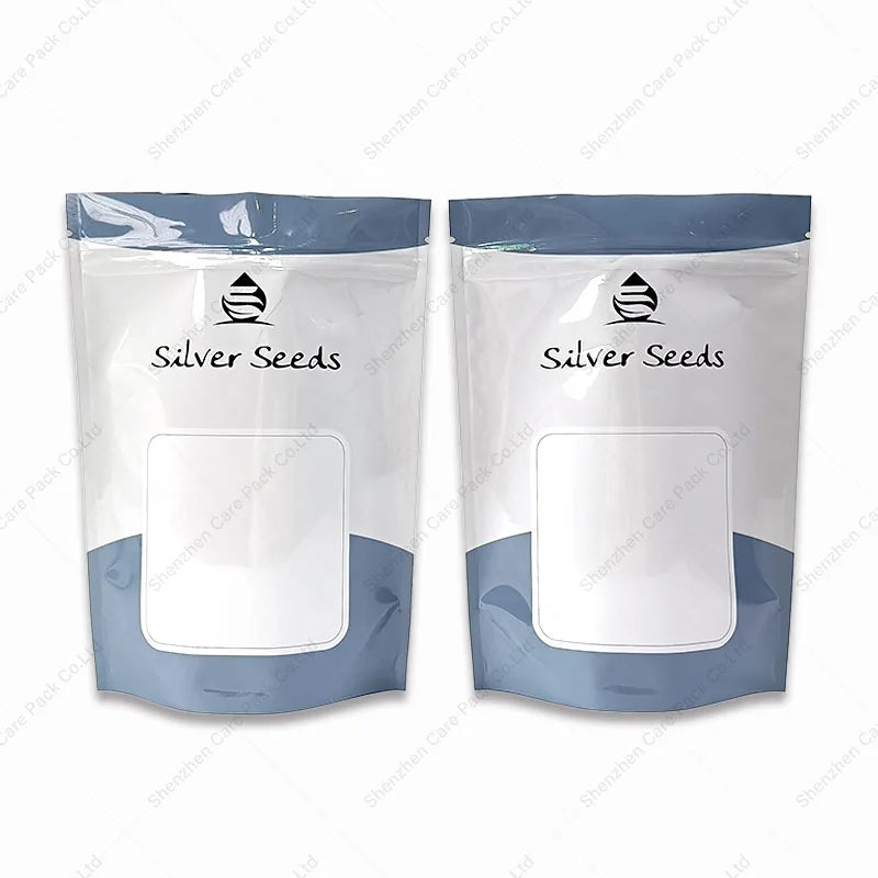 Seeds Foil Laminated Mylar Pouch Moisture Barrier Ziplock Bag for Lily Seed Printing Heat Seal Ziplock Bag