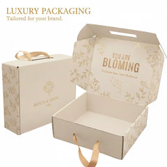 EU Custom logo Corrugated Luxury Gift Fold Box Oem Factory Shipping Mailer Box Packaging Eco Friendly Cardboard Paper Boxes