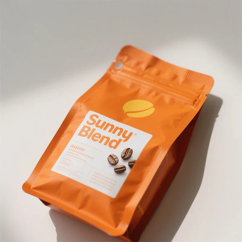 Wholesale Coffee Bean Drip Coffee Bags 100g-1000g 12OZ Foil Flat Bottom Pouches With Valve and Zipper