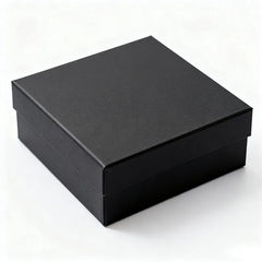 High-grade Rigid Gift Elegant Cardboard Reusable Necklace Lid and Based With Neck Handmade Boxes